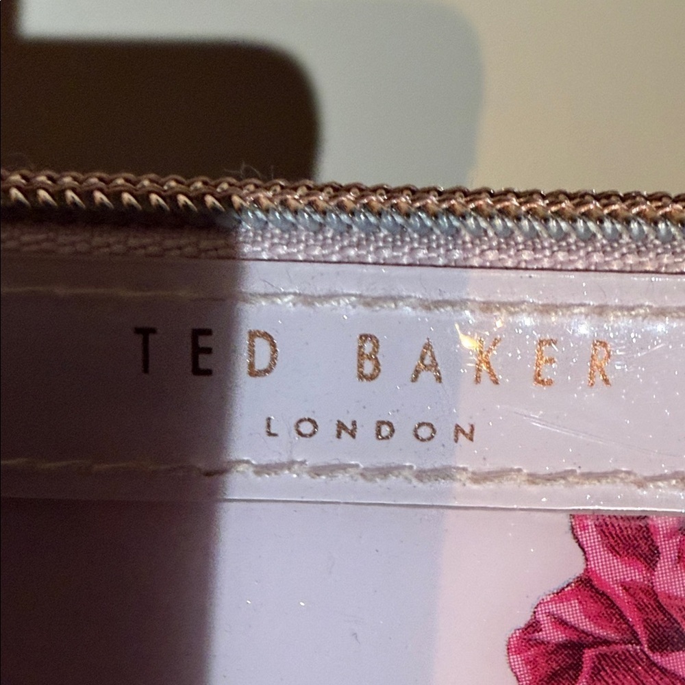 Ted Baker Pink and Black Floral bag - Picture 3 of 6